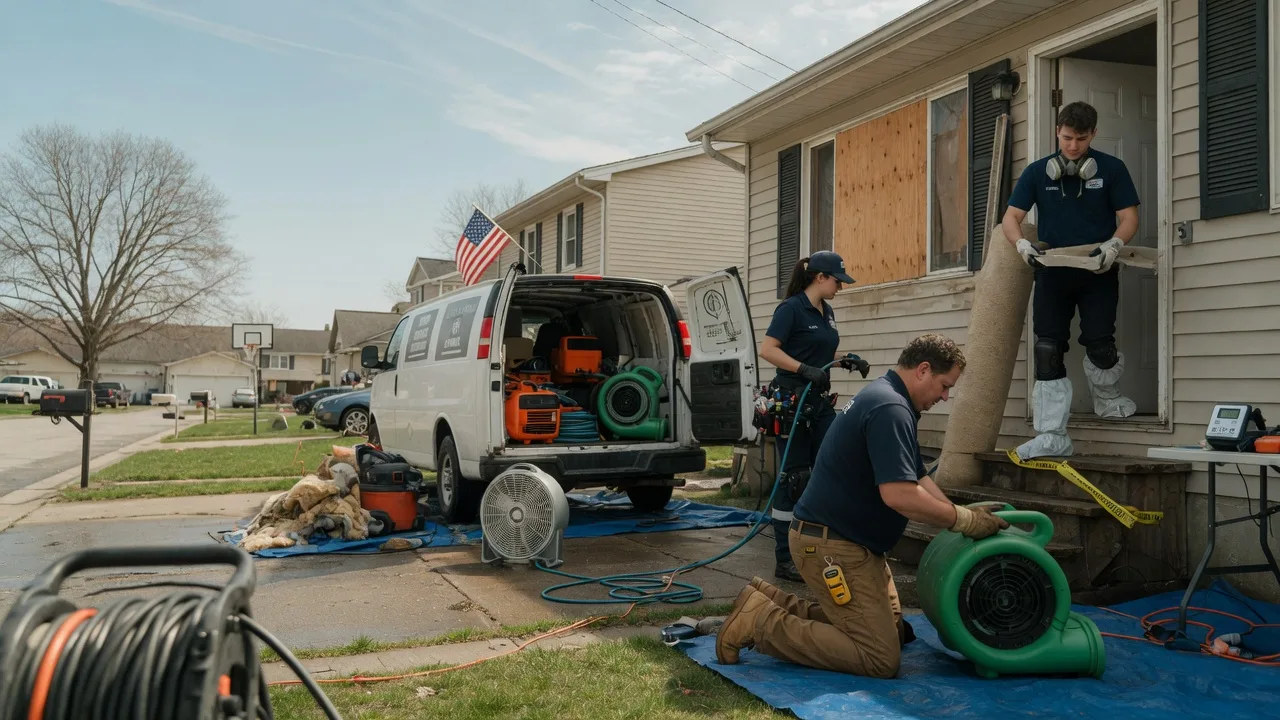 Water Damage Restoration in Fairhope, PA near me